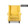 Křeslo MILES žluté 03