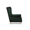 Křeslo MILES tmavě zelené 03