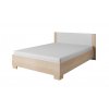 Postel MARKOS 180 x 200 s roštem dub sonoma bílá
