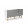 KOMODA TOKIO TK2 2D3S, bílošedá