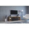 51672 televizni stolek everest 140 rustikalni drevo antracit