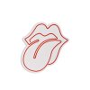 Nástěnná dekorace s led osvětlením THE ROLLING STONES červená 