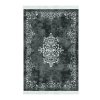Koberec 180 x 280 ANTRACIT šedá, bílá