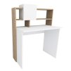 Psací stůl BADEM bílá dub