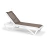 Zahradní lehátko ROYAL cappucino bílá
