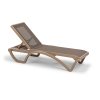 Zahradní lehátko ROYAL cappuccino