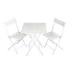 Zahradní nábytek set BISTRO 2 bílá