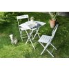 Zahradní nábytek set BISTRO 2 bílá