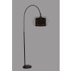 Stojací lampa LINA černá