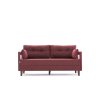 Pohovka COMFORT dvoumístná červená