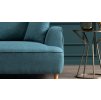 Rohová sedací souprava FELILX EXTRA SOFT pravá tyrkysová