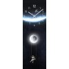 79545 8 nastenne hodiny astronaut sklo 20 x 60 cm