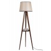 Stojací lampa TRIPOD ořech