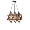 Lustr BERLIN hnědá