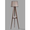 Stojací lampa LAMBADER ořech