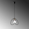 Lustr CIRCLE černá