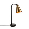 Stolní lampa EMEK černá zlatá