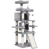 kočičí strom škrabadlo velké šedé 1