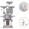 kočičí strom škrabadlo velké šedé 5