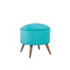 Taburet BUENA tyrkysová