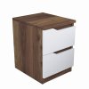 Noční stolek BD103 ořech bílá