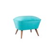 Taburet LAKE VIEW tyrkysová