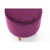 Taburet LIZA fialová