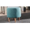Taburet LIZA tyrkysová