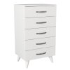 Noční stolek CEMRE bílá