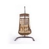 Závěsné houpací křeslo ALACATI hnědé