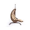 Závěsné houpací křeslo BODRUM hnědé