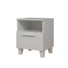 Noční stolek ALFA bílý