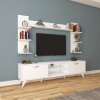 Televizní stěna M23 bílá