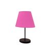 Stolní lampička 203 růžová černá