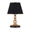 Stolní lampička TM195 černá zlatá