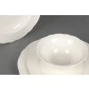 Porcelánová jídelní souprava 24 ks RICE bílá