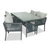 Sestava zahradního nábytku SHANGAI 7 šedá