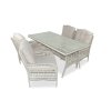 Sestava zahradního nábytku LADY krémová