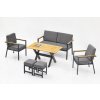 Sestava zahradního nábytku DAISY antracit