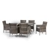 Set zahradního nábytku 7 ks VIVALDI šedý