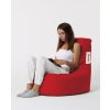 Sedací vak zahradní LINA červený