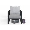 Zahradní křeslo MTLBHC70002 antracit, šedé