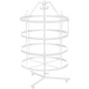 otočný stojan na šperky bílý