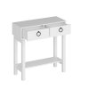 Konzolový stolek VALERY bílý