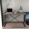 Psací stůl ADELAIDE černý šedý