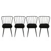 Set židlí YILDIZ černý
