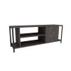 Televizní stolek BOND hnědý černý