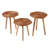 Set konferenčních stolků TUVAL ořech