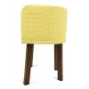 Židle PLUNG ořech žlutá