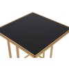 Set konferenčních stolků ZEN zlatý černý
